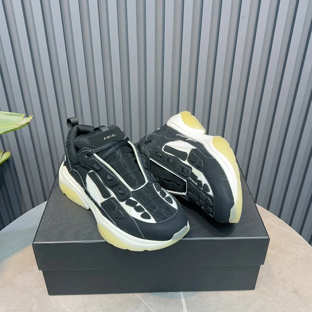 Men's shoes 💰740💰 AMIRI AMIRI fashion brand hot sale 🔥 Available all year round ✅ Official website synchronization Imported fabrics 1⃣️ vs 1⃣️ replica, original factory special original sole, 38-45 (38.45. Non-refundable)